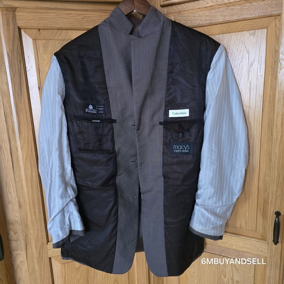 Calvin Klein Macy's Size 36 Blazer Jacket Sport Coat Wool Please Read before buy - Picture 1 of 16